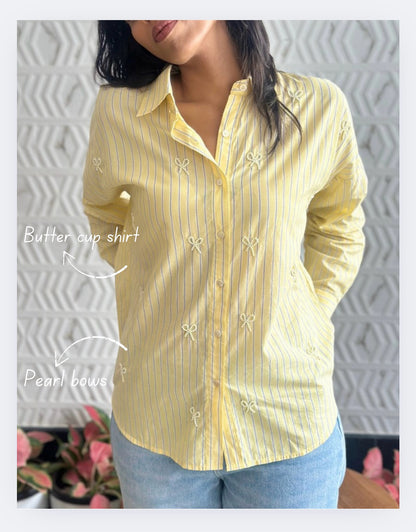 BUTTERCUP SHIRT - BOWS