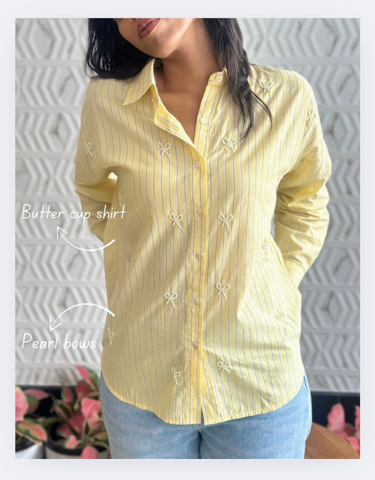 BUTTERCUP SHIRT - BOWS